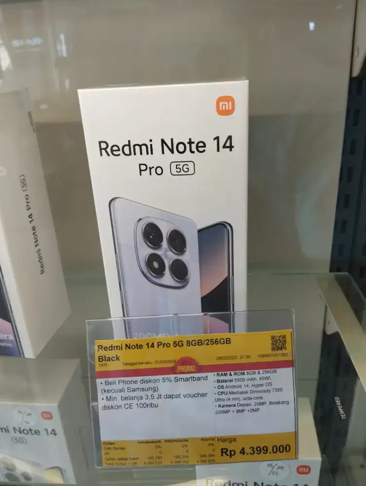 Redmi note 14 pro 5G ram 8/256