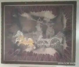 Jual Murah NEGO wayang kulit pigura kaca & frame ukir