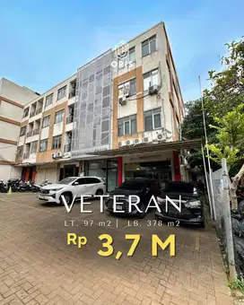 For Sale Ruko 4 Lantai di Veteran