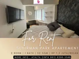 Disewakan Apartement Sudirman Park High Floor 2BR Full Furnished