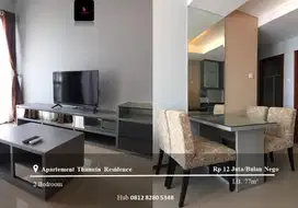 Sewa Thamrin Residence Apartement Middle Floor 2BR Furnished East View