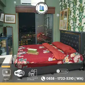 Sewa Apartemen Harian skyhouse bsd di Tangerang dengan View Kota