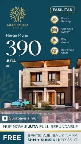 Rumah murah lokasi surabaya