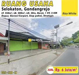 Dijual Ruang Usaha di Selokaton Gondangrejo