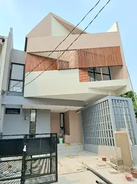 Rumah minimalis tropis brandnew di sektor 9 bintaro
