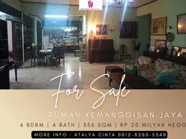 Dijual Rumah Kemanggisan Jaya Halam Depan Luas