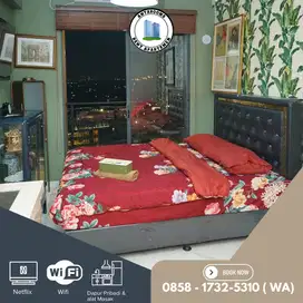 Sewa Apartemen Harian skyhouse bsd di Tangerang dengan View Kota