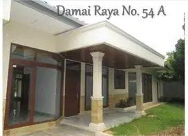 Rumah pinggir jalan damai raya dekat cipete darmawangsa