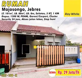 Disewakan Rumah di Mojosongo Jebres