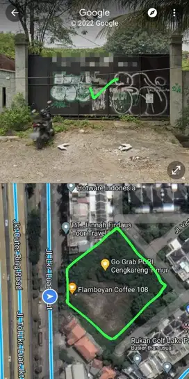 DISEWAKAN TANAH KOMERSIAL LUAS 4500m², CENGKARENG (FC)
