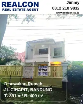 Disewakan Rumah Jl. Cihapit, Bandung