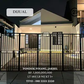 JARANG ADA! Rumah Cantik Siap Huni 1 Lantai di Jakarta Selatan 15859