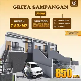 Rumah semarang belakang SPBU Gajahmungkur jalan lebar