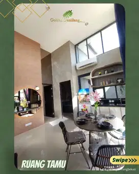 RUMAH Cantik CICILAN 2 JTAN  lokasi bebas banjir