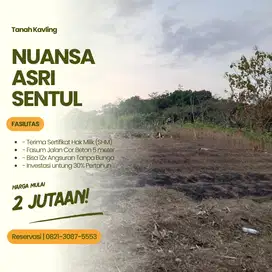 Tanah Di Jual SHM Pecah Per Unit: Bisa Cicil 12x Tanpa Bunga