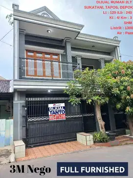Rumah 2lt siap huni di Tapos Depok