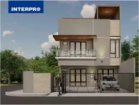 Rumah Hoek Dijual Taman Villa Meruya Brand New Luas Tanah 196m2