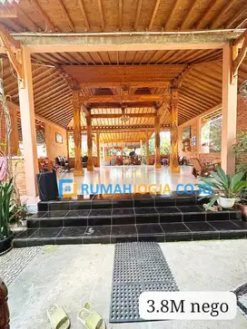 rumah joglo beserta rumah hunian utara kopi rolas barat UII