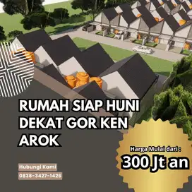 Dijual Rumah Sekitaran GOR Ken Arok  SHM Cocok Untuk Hunian