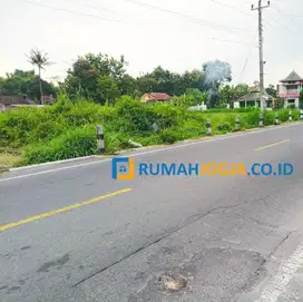 tanah pinggir jalan besar utara proliman bogem tamanmartani kalasan