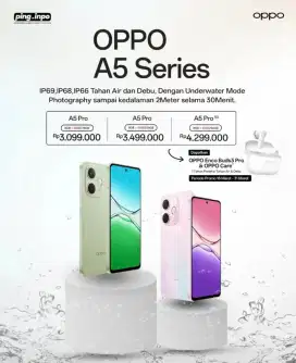 NEW ARRIVAL OPPO A5PRO ANTI AIR BISA KREDIT TANPA DP 0%