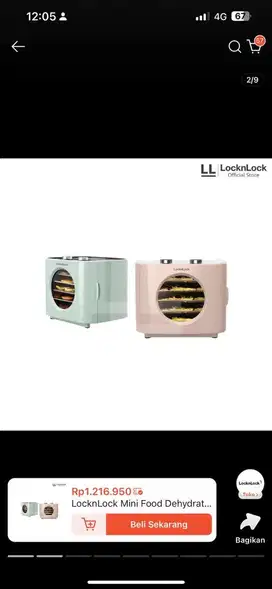 Pengering makanan/ food dehydrator