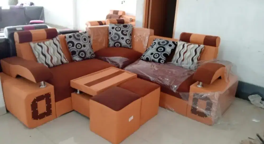 Sofa Sudut Kupu2 Minimalis