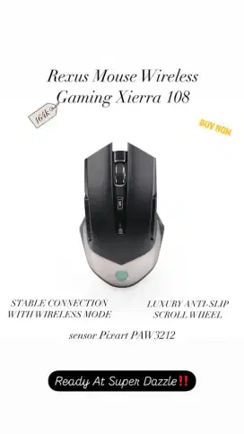 Mouse gaming rexus RX108