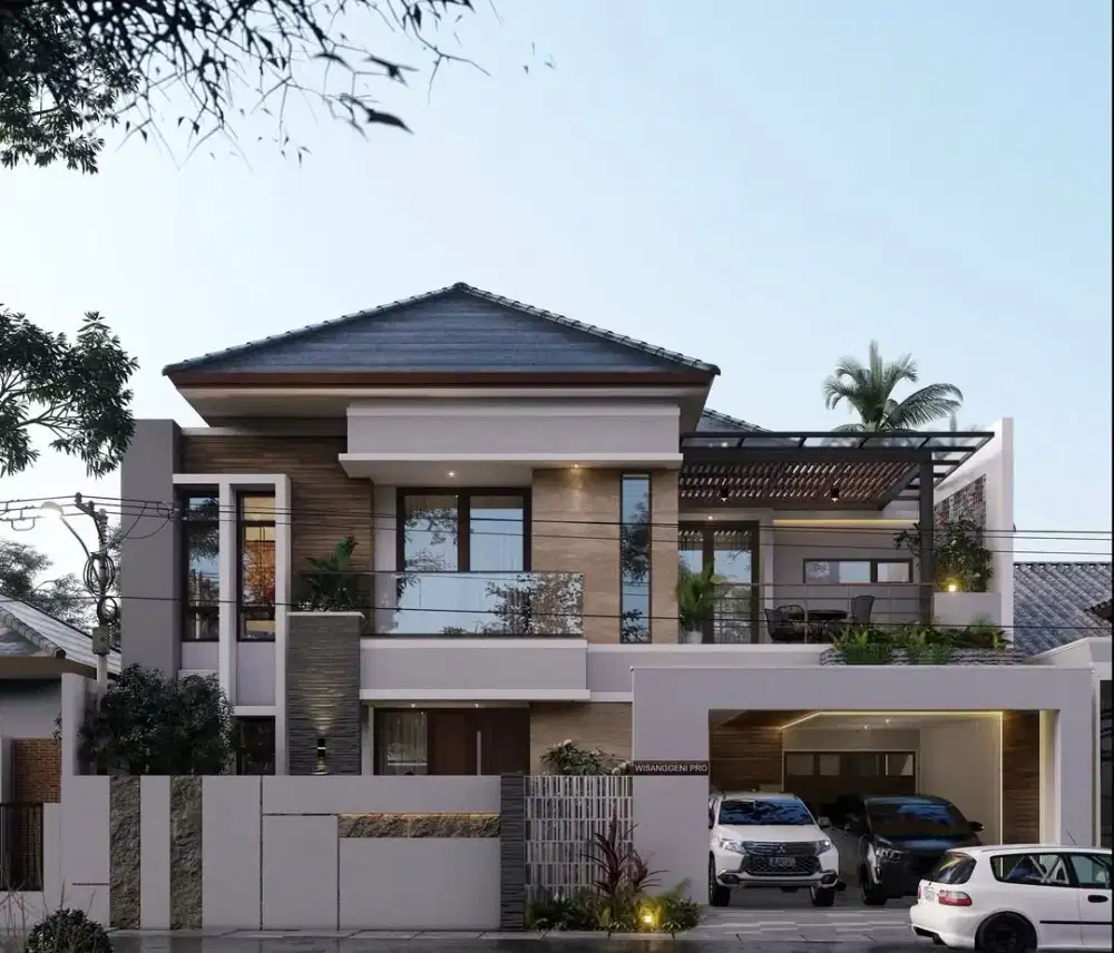 rumah mewah murah di pedesaan