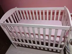 Box kasur tidur bayi/baby kayu solid