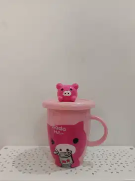 Gelas lucu karakter