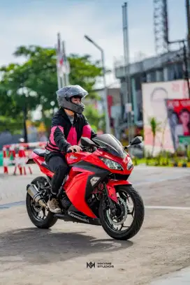 Dijual santai Ninja 250 Red 2014