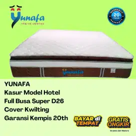 Kasur busa, anti kempes, garansi 20 tahun cod se-pulau Jawa-Madura