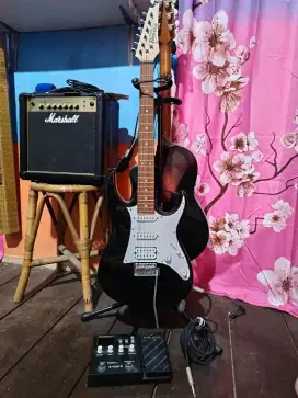Ibanez Gio GRX-40 dan NUX MG-300