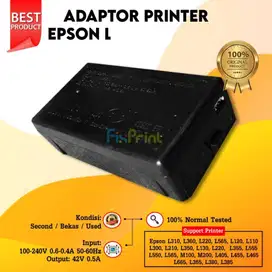 Adaptor Power Supply Epson L110 L120 L210 L300 L350 L380 L385 L485 L55