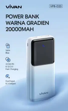 Power Bank Vivan kap 20.000 mAh