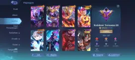 Akun Mobile Legend ( ML ) Pribadi User MM / Assassin