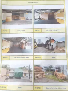 DIJUAL GUDANG, RUKO, & TANAH LT 3090 M JATIASIH
