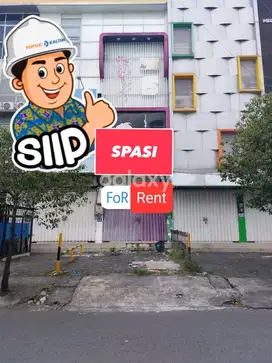 DISEWAKAN RUKO 4 LANTAI PANGSUD BELAKANG EXELCO