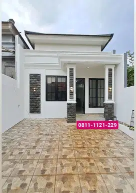 Rumah Siap Huni Tanah Luas 10 Menit ke Stasiun Depok DP 0 Free Biaya