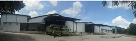 Gudang di Jl. Gunung Putri, 2 km dari pintu toll.