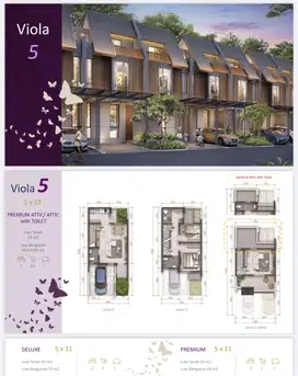 JUAL RUMAH PRIMARY VIOLA RESIDENCE DI SUMMARECON CROWN GADING