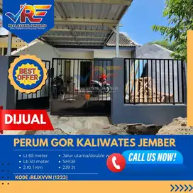 RUMAH DI PERUM GOR KALIWATES JEMBER