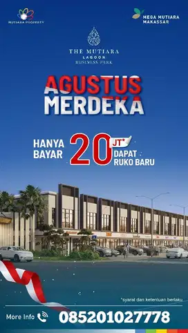 Ruko 2 Lantai Di kawasan Busines Park, di posisi terdepan
