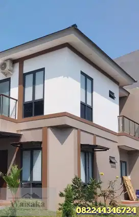 Dijual rumah di Kota Wisata SHM hoek siap huni