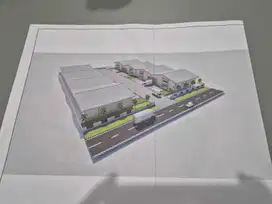 Disewakan gudang baru di millenium Industrial Park