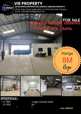 gundang siap pake lokasi strategis lingir jl raya