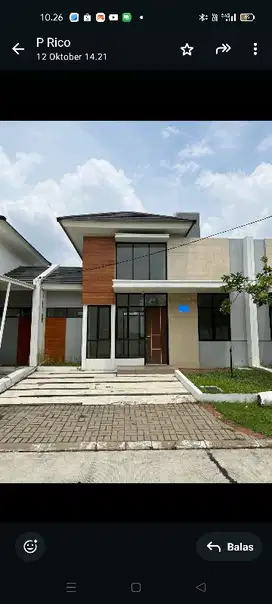 rumah baru minimalis modern di citra raya Tangerang