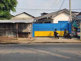 Dijual Gudang Luas Pinggir jalan Siap Pakai Startegis di Jaka Setia
