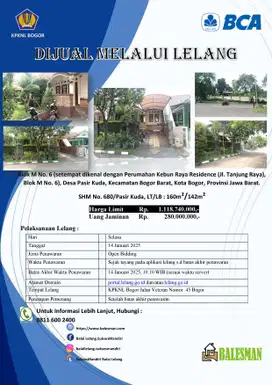 DILELANG TANAH DAERAH BOGOR